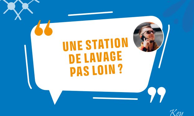 Y’a-t-il une station de lavage à proximité ?